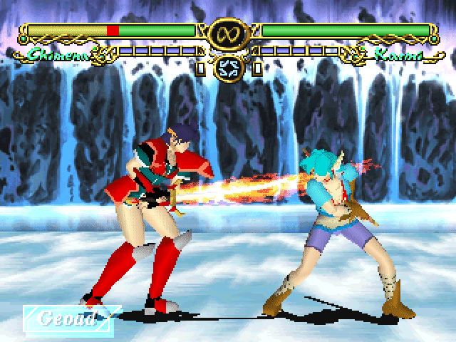 Blue Breaker Burst - Egao No Asuni screenshot 3 for Playstation